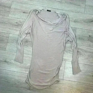 VENUS Tan Slouchy Knit Top Size S/M